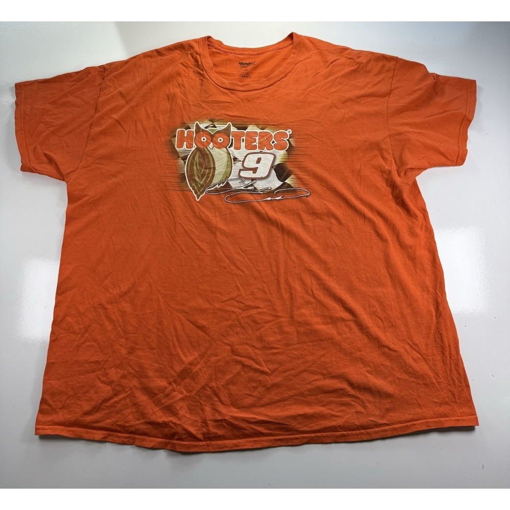 NASCAR Chase Elliott Hooters #9 Graphic T-Shirt 3XL Hendrick Motorsports‎ Orange